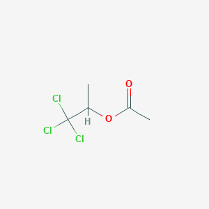 molecular formula C5H7Cl3O2 B104396 1,1,1-Trichloropropan-2-yl acetate CAS No. 19376-15-9