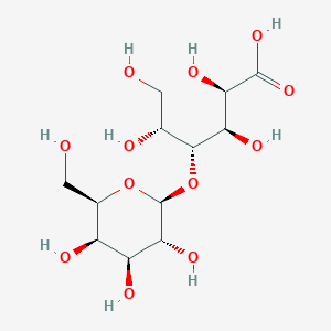 molecular formula C12H22O12 B104405 乳糖酸 CAS No. 96-82-2