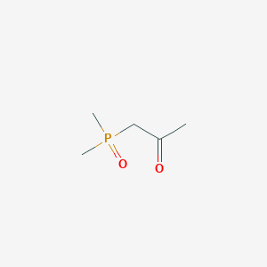 molecular formula C5H11O2P B104412 1-二甲基磷酰丙-2-酮 CAS No. 17534-99-5