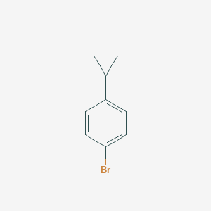 molecular formula C9H9Br B104418 1-Bromo-4-cyclopropylbenzene CAS No. 1124-14-7
