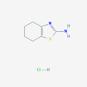 molecular formula C7H11ClN2S B104421 4,5,6,7-Tetrahydro-benzothiazol-2-ylamine hydrochloride CAS No. 15951-21-0