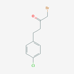 molecular formula C10H10BrClO B104441 1-Bromo-4-(4-chlorophenyl)butan-2-one CAS No. 143327-55-3