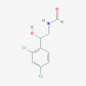 molecular formula C9H9Cl2NO2 B104445 Formamide, N-(2-(2,4-dichlorophenyl)-2-hydroxyethyl)- CAS No. 71162-52-2