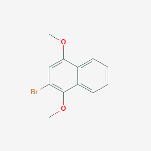 molecular formula C12H11BrO2 B104453 2-Bromo-1,4-dimethoxynaphthalene CAS No. 64648-81-3