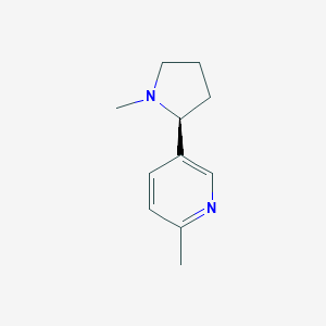 molecular formula C11H16N2 B104454 Nicotine, 6-methyl- CAS No. 13270-56-9