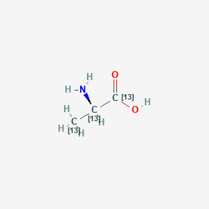 molecular formula C3H7NO2 B104464 L-Alanine-13C3 CAS No. 100108-77-8