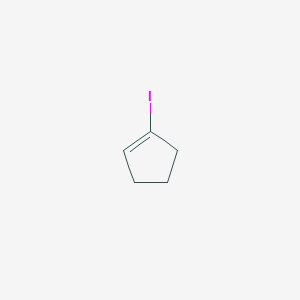 molecular formula C5H7I B104478 1-Iodocyclopentene CAS No. 17497-52-8