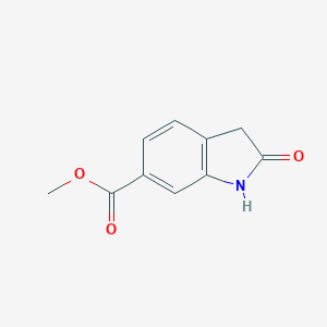 molecular formula C10H9NO3 B104492 Methyl 2-oxoindoline-6-carboxylate CAS No. 14192-26-8
