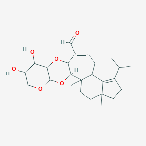 molecular formula C25H36O6 B104497 Erinacine A CAS No. 156101-08-5