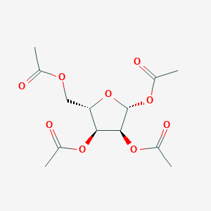 [(2S,3S,4S,5R)-3,4,5-triacetyloxyoxolan-2-yl]methyl acetate