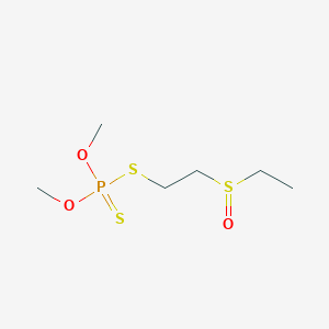 molecular formula C6H15O3PS3 B104511 Thiometon sulfoxide CAS No. 2703-37-9