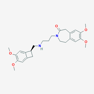 molecular formula C26H34N2O5 B104516 N-Demethylivabradine CAS No. 215935-23-2