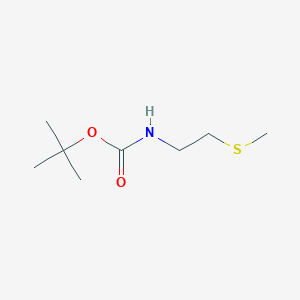 molecular formula C8H17NO2S B104519 Tert-Butyl (2-(methylthio)ethyl)carbamate CAS No. 174360-08-8