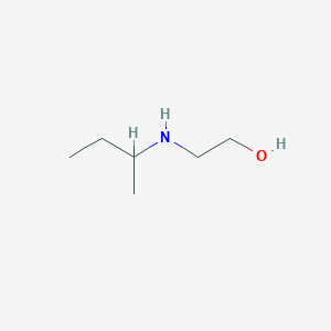 molecular formula C6H15NO B104520 2-[(1-Methylpropyl)amino]ethanol CAS No. 35265-04-4