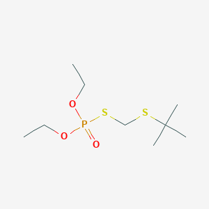 molecular formula C9H21O3PS2 B104562 Terfuboxon CAS No. 56070-14-5
