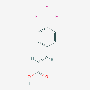 molecular formula C10H7F3O2 B104563 4-(Trifluoromethyl)cinnamic acid CAS No. 16642-92-5