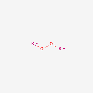 molecular formula K2O2 B104564 Potassium peroxide CAS No. 17014-71-0