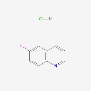 molecular formula C9H7ClIN B104570 6-Iodo-quinoline hydrochloride CAS No. 16560-50-2