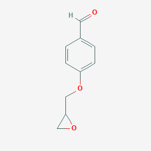 molecular formula C10H10O3 B104580 4-(环氧-2-基甲氧基)苯甲醛 CAS No. 14697-49-5