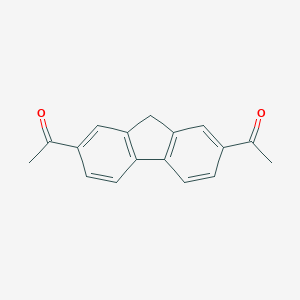 molecular formula C17H14O2 B104584 2,7-二乙酰芴 CAS No. 17918-17-1
