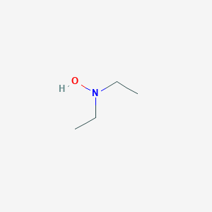molecular formula C4H11NO B104588 N,N-Diethylhydroxylamine CAS No. 3710-84-7