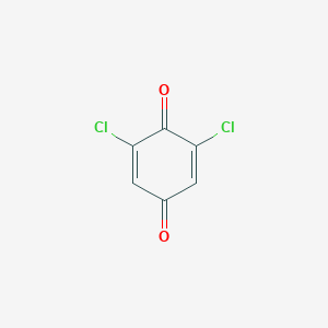 molecular formula C6H2Cl2O2 B104592 2,6-Dichloro-1,4-benzoquinone CAS No. 697-91-6