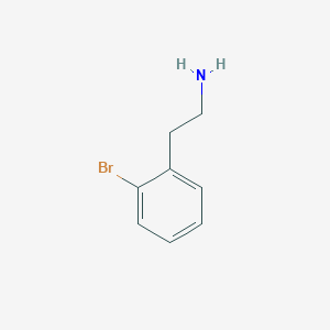 molecular formula C8H10BrN B104595 2-Bromophenethylamine CAS No. 65185-58-2