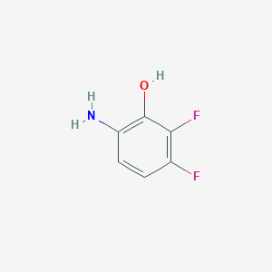 molecular formula C6H5F2NO B104598 6-Amino-2,3-difluorophenol CAS No. 115551-33-2