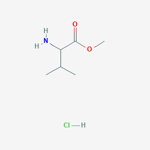 molecular formula C6H14ClNO2 B104609 H-DL-Val-OMe.HCl CAS No. 5619-05-6