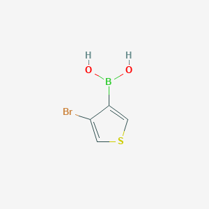 molecular formula C4H4BBrO2S B010461 3-Bromothiophene-4-boronic acid CAS No. 101084-76-8