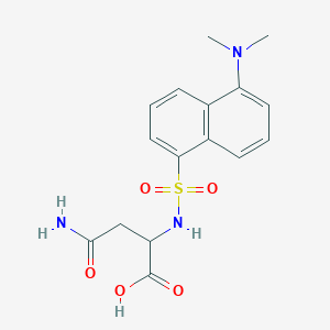 molecular formula C16H19N3O5S B104610 Dansyl asparagine CAS No. 1100-23-8