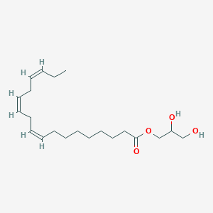 molecular formula C21H36O4 B104618 1-Monolinolenoyl-rac-glycerol CAS No. 18465-99-1