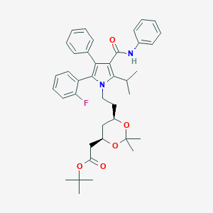 molecular formula C40H47FN2O5 B104621 2-Fluoro Atorvastatin tert-Butyl Ester CAS No. 1099474-28-8