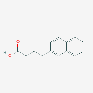 molecular formula C14H14O2 B104625 2-萘丁酸 CAS No. 782-28-5