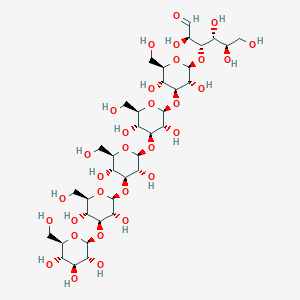 molecular formula C₃₆H₆₂O₃₁ B104634 Laminarihexaose CAS No. 29842-30-6