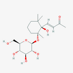 molecular formula C19H32O8 B010465 Rehmaionoside C CAS No. 104112-05-2
