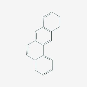 molecular formula C18H14 B104652 Benz(a)anthracene, 10,11-dihydro- CAS No. 34501-50-3