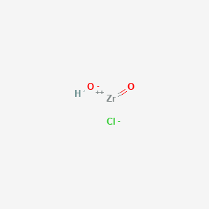 molecular formula ClH3O2Zr B104657 Chlorohydroxyoxozirconium CAS No. 18428-88-1