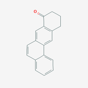 molecular formula C18H14O B104670 10,11-dihydro-9H-benzo[a]anthracen-8-one CAS No. 5472-20-8