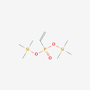 molecular formula C8H21O3PSi2 B104685 Bis(trimethylsilyl) vinylphosphonate CAS No. 18291-41-3