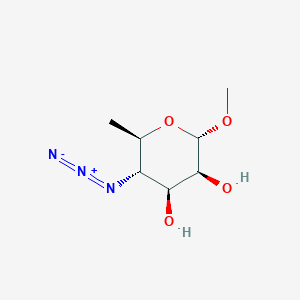 Methyl 4-azido-4,6-dideoxymannopyranoside