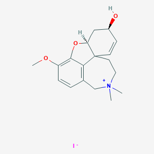 molecular formula C18H24INO3 B104716 Galanthamine methiodide CAS No. 3891-74-5