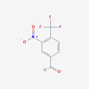 3-Nitro-4-(trifluoromethyl)benzaldehyde