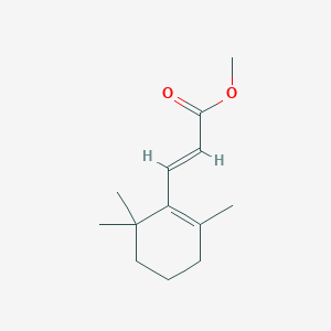 molecular formula C13H20O2 B104721 Methyl 3-(2,6,6-trimethylcyclohex-1-en-1-yl)prop-2-enoate CAS No. 15356-72-6