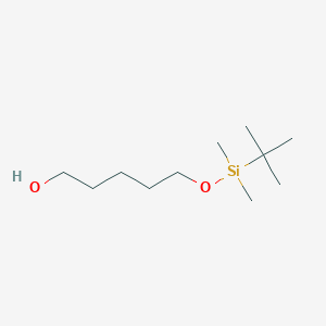 molecular formula C11H26O2Si B104722 5-(叔丁基二甲基甲硅烷基氧基)-1-戊醇 CAS No. 83067-20-3