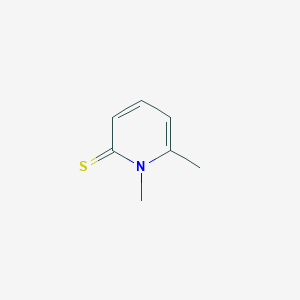 molecular formula C7H9NS B104731 1,6-Dimethylpyridine-2-thione CAS No. 19006-69-0