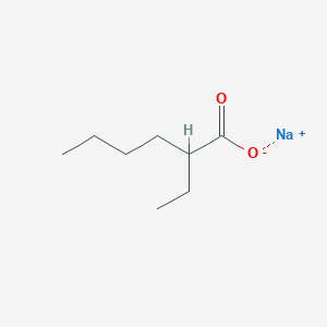 molecular formula C8H15NaO2 B104734 Sodium 2-ethylhexanoate CAS No. 19766-89-3