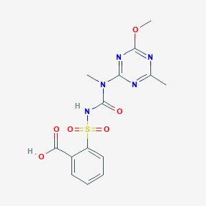 molecular formula C14H15N5O6S B104746 Tribenuron CAS No. 106040-48-6