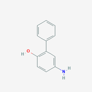 molecular formula C12H11NO B104748 4-Amino-2-phenylphenol CAS No. 19434-42-5