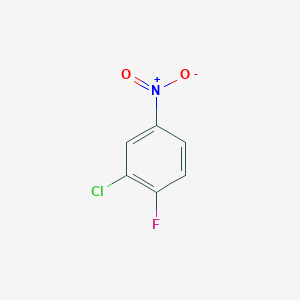 molecular formula C6H3ClFNO2 B104753 3-氯-4-氟硝基苯 CAS No. 350-30-1